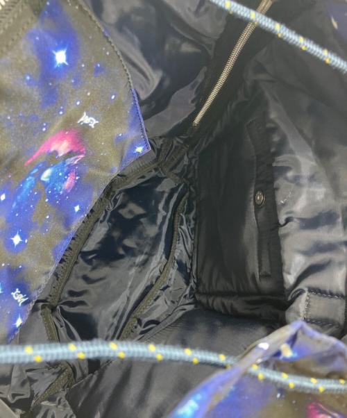 PORTER（ポーター）PORTER (ポーター) X-GIRL (エックスガール) X-girl PORTER rucksac ブラック×ブルーの古着・服飾アイテム
