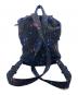 PORTER (ポーター) X-GIRL (エックスガール) X-girl PORTER rucksac ブラック×ブルー：15000円