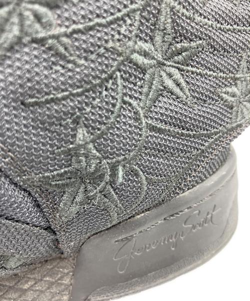 adidas Originals（アディダスオリジナル）adidas Originals A$AP Rocky JEREMY SCOTT (ジェレミー スコット) JS WINGS 2.0 BLACK FLAG（JS ウィングス2.0 ブラック フラッグ） ブラック サイズ:24.5cmの古着・服飾アイテム