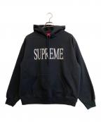 SUPREMEシュプリーム）の古着「プルオーバーパーカー」｜ブラック