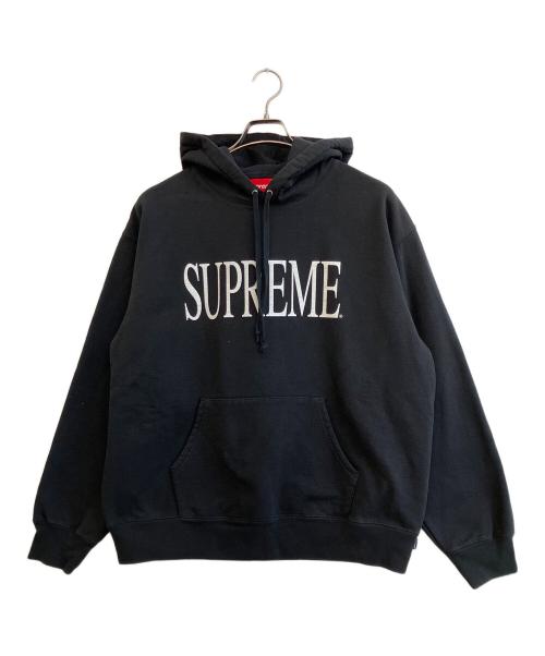 SUPREME（シュプリーム）SUPREME (シュプリーム) プルオーバーパーカー ブラック サイズ:SIZE Lの古着・服飾アイテム