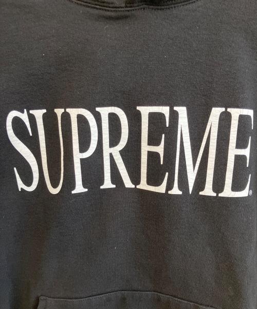 SUPREME（シュプリーム）SUPREME (シュプリーム) プルオーバーパーカー ブラック サイズ:SIZE Lの古着・服飾アイテム