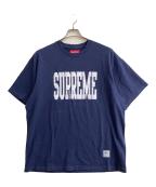 SUPREMEシュプリーム）の古着「ロゴTシャツ」｜ネイビー