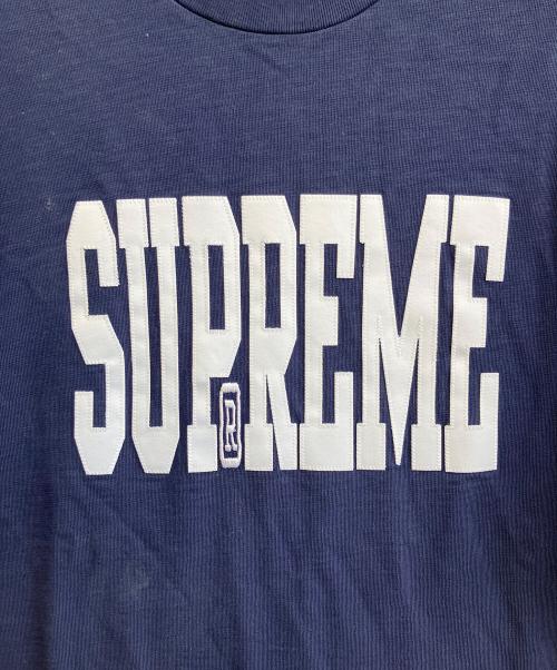SUPREME（シュプリーム）SUPREME (シュプリーム) ロゴTシャツ ネイビー サイズ:SIZE Lの古着・服飾アイテム