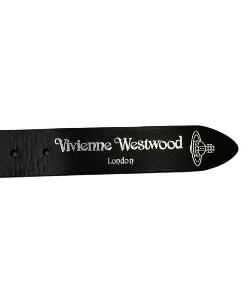 Vivienne Westwood（ヴィヴィアンウエストウッド）Vivienne Westwood (ヴィヴィアンウエストウッド) レザーベルト ブラックの古着・服飾アイテム