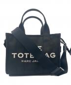 MARC JACOBSマークジェイコブス）の古着「THE CANVAS TOTE BAG SMALL」｜ブラック