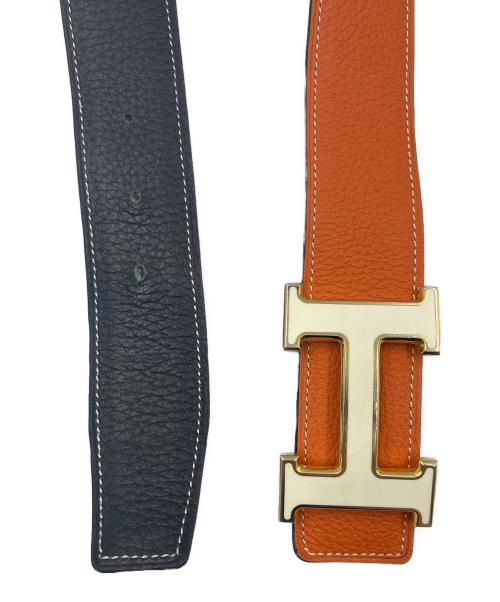 HERMES（エルメス）HERMES (エルメス) コンスタンスリバーシブルベルト ブラウンの古着・服飾アイテム