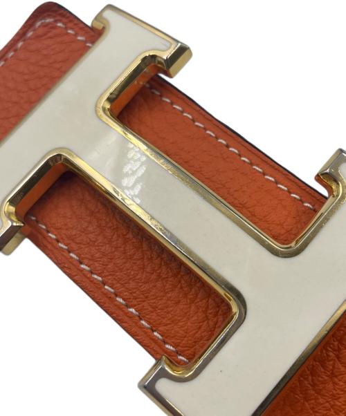 HERMES（エルメス）HERMES (エルメス) コンスタンスリバーシブルベルト ブラウンの古着・服飾アイテム