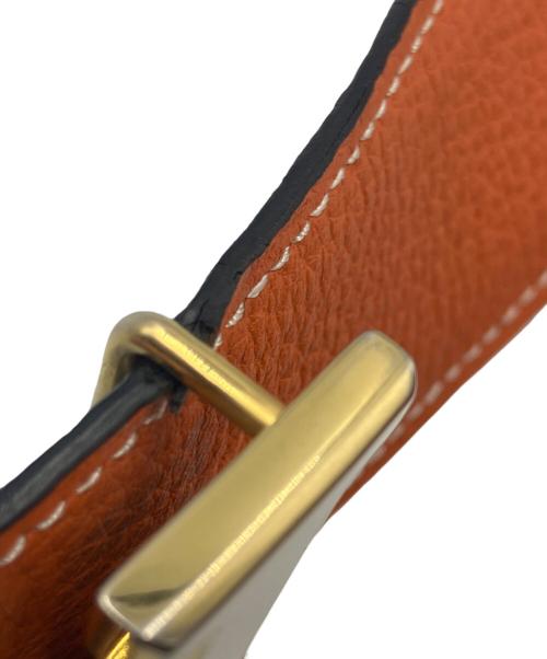 HERMES（エルメス）HERMES (エルメス) コンスタンスリバーシブルベルト ブラウンの古着・服飾アイテム