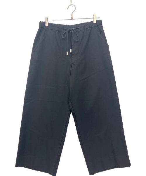 THE RERACS（ザ リラクス）THE RERACS (ザ リラクス) WIDE EASY SLACKS ブラック サイズ:SIZE 46の古着・服飾アイテム