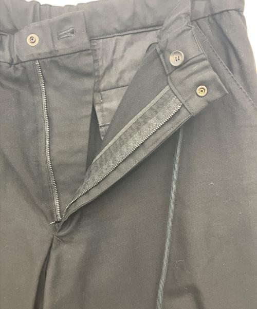 THE RERACS（ザ リラクス）THE RERACS (ザ リラクス) WIDE EASY SLACKS ブラック サイズ:SIZE 46の古着・服飾アイテム