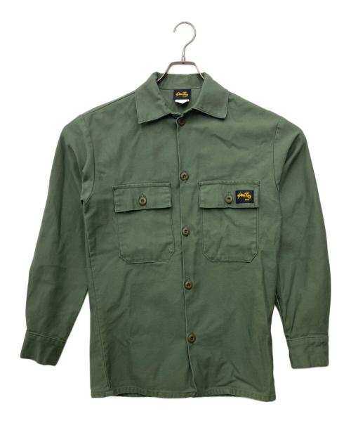 Stan Ray（スタンレー）Stan Ray (スタンレー) ミリタリーシャツ グリーン サイズ:SIZE Sの古着・服飾アイテム