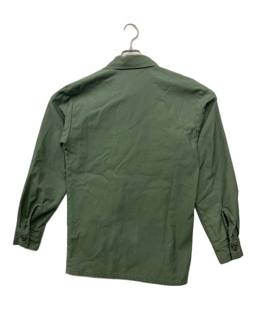 Stan Ray（スタンレー）Stan Ray (スタンレー) ミリタリーシャツ グリーン サイズ:SIZE Sの古着・服飾アイテム
