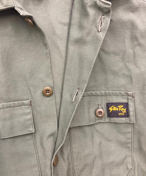 Stan Ray（スタンレー）Stan Ray (スタンレー) ミリタリーシャツ グリーン サイズ:SIZE Sの古着・服飾アイテム