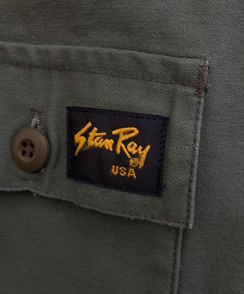 Stan Ray（スタンレー）Stan Ray (スタンレー) ミリタリーシャツ グリーン サイズ:SIZE Sの古着・服飾アイテム