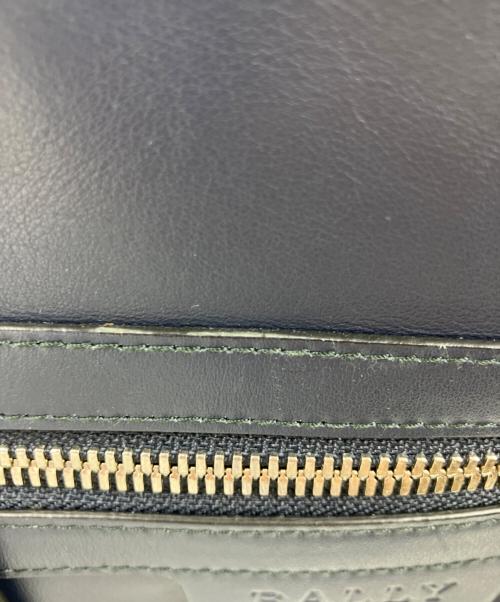 BALLY（バリー）BALLY (バリー) クロスボディーバッグ ネイビー×レッドの古着・服飾アイテム