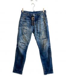 DSQUARED2（ディースクエアード）の古着「デニムパンツ」｜インディゴ