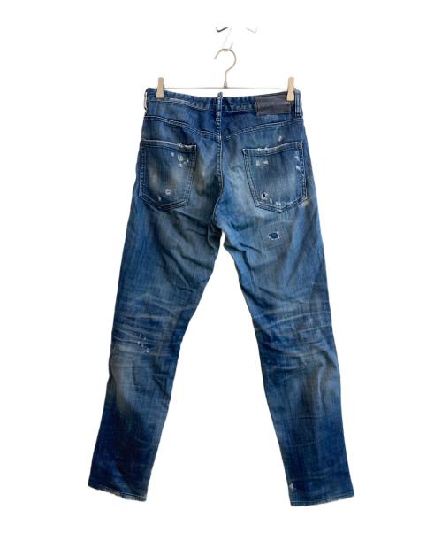 DSQUARED2（ディースクエアード）DSQUARED2 (ディースクエアード) デニムパンツ インディゴ サイズ:SIZE 42の古着・服飾アイテム