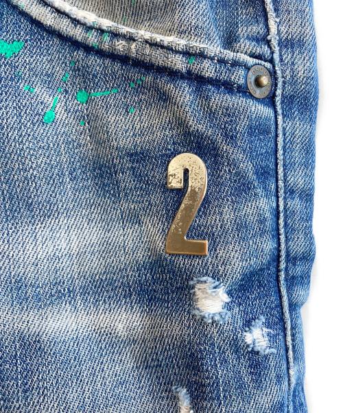 DSQUARED2（ディースクエアード）DSQUARED2 (ディースクエアード) デニムパンツ インディゴ サイズ:SIZE 42の古着・服飾アイテム