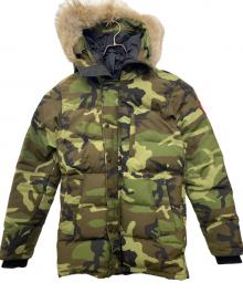 CANADA GOOSE（カナダグース）の古着「ダウンジャケット」｜カーキ