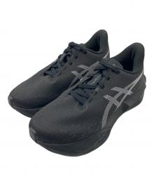 asics（アシックス）の古着「ランニングシューズ」｜ブラック