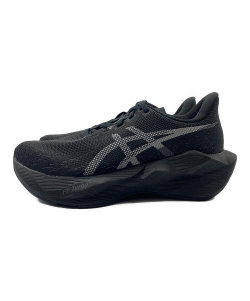 asics（アシックス）asics (アシックス) ランニングシューズ ブラック サイズ:23cmの古着・服飾アイテム
