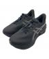 asics（アシックス）の古着「ランニングシューズ」｜ブラック