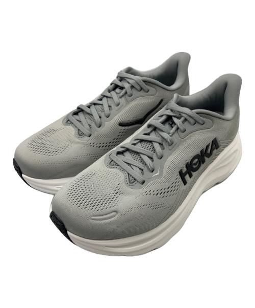 HOKAONEONE（ホカオネオネ）HOKAONEONE (ホカオネオネ) ランニングシューズ グレー サイズ:25.5ｃｍの古着・服飾アイテム