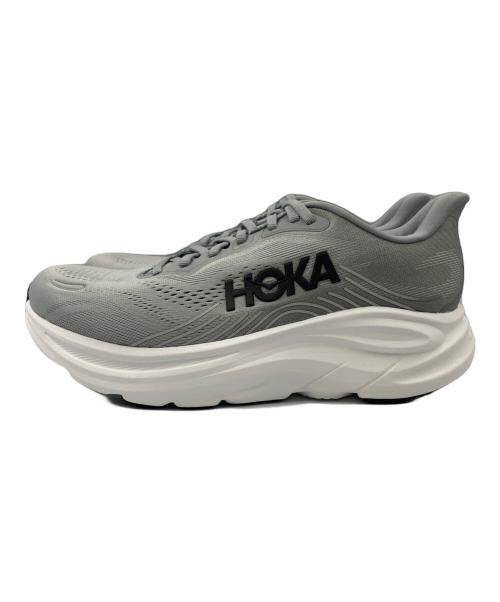 HOKAONEONE（ホカオネオネ）HOKAONEONE (ホカオネオネ) ランニングシューズ グレー サイズ:25.5ｃｍの古着・服飾アイテム