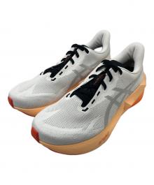asics（アシックス）の古着「ランニングシューズ NOVABLAST 6」｜ホワイト×オレンジ