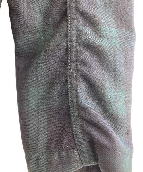 COMME des GARCONS（コムデギャルソン）COMME des GARCONS (コムデギャルソン) テーラードジャケット グリーン×ブラック サイズ:SIZE XSの古着・服飾アイテム