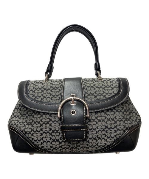 COACH（コーチ）COACH (コーチ) ハンドバッグ ブラックの古着・服飾アイテム