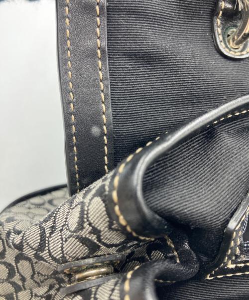 COACH（コーチ）COACH (コーチ) ハンドバッグ ブラックの古着・服飾アイテム