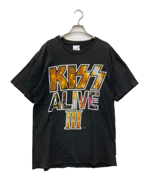 KISS（キッス）KISS (キッス) バンドTシャツ ブラック サイズ:SIZE Lの古着・服飾アイテム