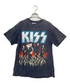 KISSキッス）の古着「バンドTシャツ」｜グレー