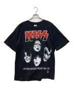 KISSキッス）の古着「バンドTシャツ」｜ブラック