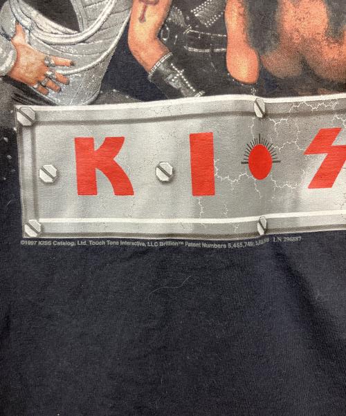 KISS（キッス）KISS (キッス) バンドTシャツ ブラック サイズ:Mの古着・服飾アイテム