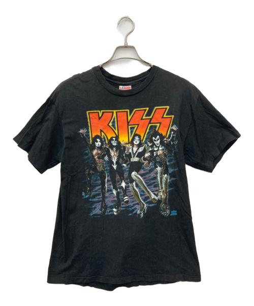 KISS（キッス）KISS (キッス) バンドTシャツ ブラック サイズ:SIZE Lの古着・服飾アイテム