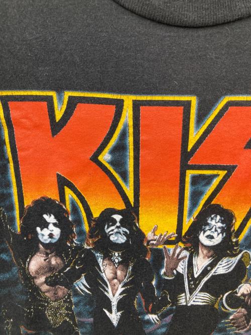KISS（キッス）KISS (キッス) バンドTシャツ ブラック サイズ:SIZE Lの古着・服飾アイテム