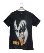 KISSキッス）の古着「バンドTシャツ」｜ブラック