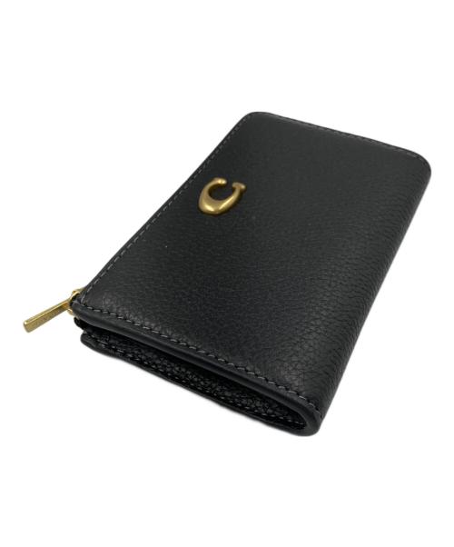 COACH（コーチ）COACH (コーチ) エッセンシャル Lジップ キー ケース ブラックの古着・服飾アイテム