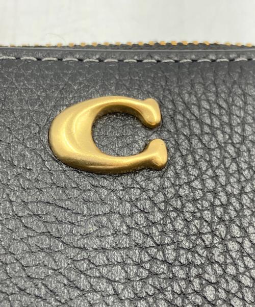 COACH（コーチ）COACH (コーチ) エッセンシャル Lジップ キー ケース ブラックの古着・服飾アイテム