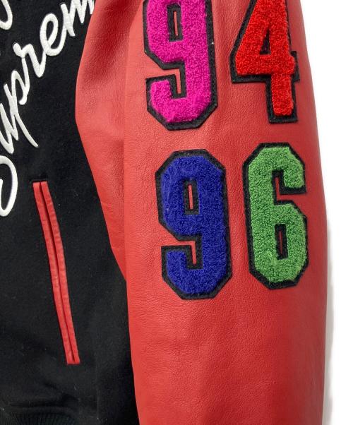 WTAPS（ダブルタップス）WTAPS (ダブルタップス) SUPREME (シュプリーム) スタジャン ブラック×レッド サイズ:SIZE Mの古着・服飾アイテム