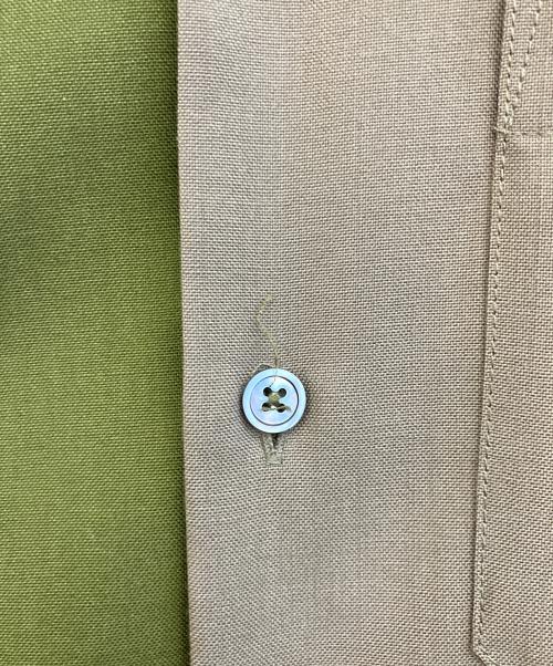 MARNI（マルニ）MARNI (マルニ) 半袖シャツ ブラウン×グリーン サイズ:SIZE 46の古着・服飾アイテム