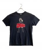 Hysteric Glamourヒステリックグラマー）の古着「プリントTシャツ」｜ブラック