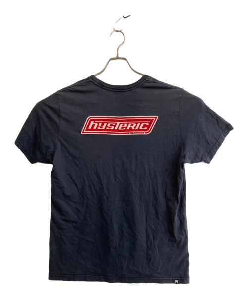 Hysteric Glamour（ヒステリックグラマー）Hysteric Glamour (ヒステリックグラマー) プリントTシャツ ブラック サイズ:SIZE Lの古着・服飾アイテム