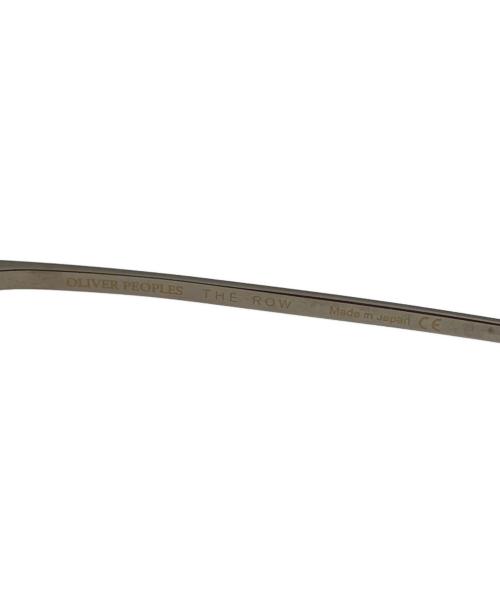 OLIVER PEOPLES（オリバーピープルズ）OLIVER PEOPLES (オリバーピープルズ) THE ROW (ザ ロウ) BROWNSTONE2 シルバー サイズ:49□20 145の古着・服飾アイテム