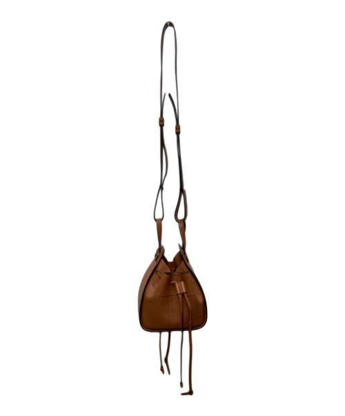 LOEWE（ロエベ）LOEWE (ロエベ) ハンモック ドローストリングミニ タンの古着・服飾アイテム