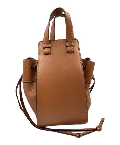 LOEWE（ロエベ）LOEWE (ロエベ) ハンモック ドローストリングミニ タンの古着・服飾アイテム