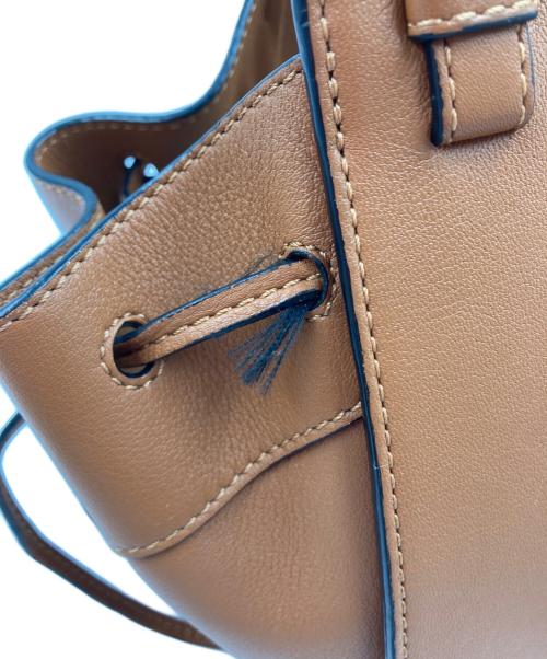 LOEWE（ロエベ）LOEWE (ロエベ) ハンモック ドローストリングミニ タンの古着・服飾アイテム